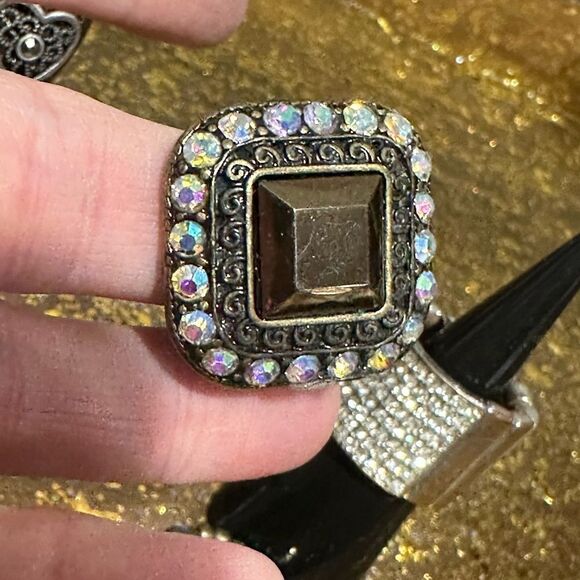 Lot of 6 Boho Rings all stretchable - Picture 5 of 5